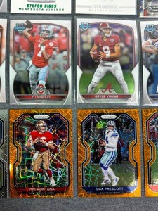 Football Card Lot including CJ Stroud RC and Bryce Young RC