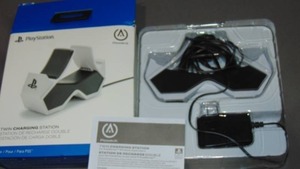 lot 29 image: PowerA Twin Charging Station for Dualsense Wireless Controllers, Charge, Sony PlayStation, PS5, Officially Licensed