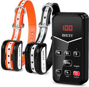 lot 16 image: Wireless Dog Fence System for 2 Dogs, 2023 Wireless Fence & Remote Training Collar, Portable Electric Dog Boundary System, Rechargeable Garden Wireless Fence & Suitable for Puppy Small Large Dogs