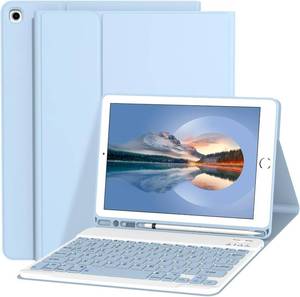 lot 70 image: Keyboard And Case for iPad 9th Generation 10.2 Inch Blue