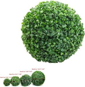 lot 72 image: Artificial Plant Ball Tree Boxwood Wedding Event Home Outdoor Decor (25 cm  9.84)