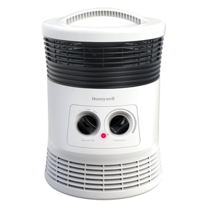 lot 74 image: Honeywell 360° Surround Heat Fan Forced Heater HHF360W White