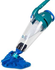 lot 61 image: Pool Blaster Fusion PV-10 Hand-Held Lithium Cleaner, Blue
