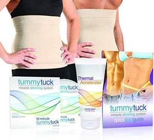 lot 100 image: Tummy Tuck Miracle Slimming System Belt Size 1 2 3 TRUSTED & ORIGINAL As on TV
