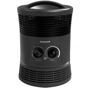 lot 120 image: Honeywell HHF360V 360 Surround Fan Forced Heater, Black