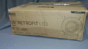 lot 116 image: Sunco LED Recessed Lighting 24 Pack Selectable 3000K4000K5000K6000K6500K