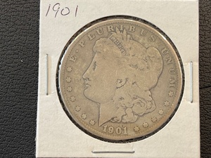 lot 8 image: 1901 Morgan Dollar