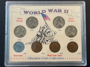 lot 18 image: World War II Coins