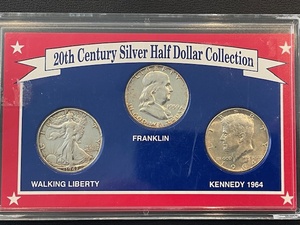 lot 19 image: Silver Half Dollar Collection