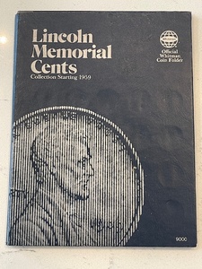 lot 24 image: Lincoln Cent Book and Cents