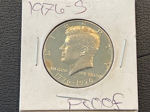lot 27 image: 1976-S Kennedy Half Dollar Proof