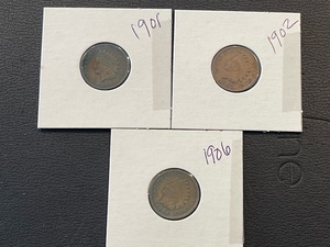 lot 30 image: Indian Head Cents