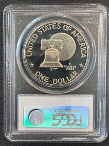 lot 37 image: 1976-S Eisenhower Dollar Proof PCGS PR69 Deep Cameo