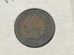 lot 70 image: 1893 Indian Head Cent