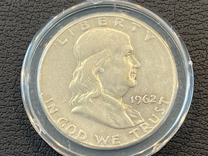 lot 87 image: 1962-D Franklin Half Dollar