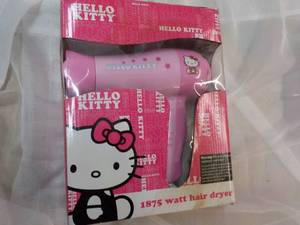 lot 43 image: Hello Kitt Hair Dryer - New 1875 Watt