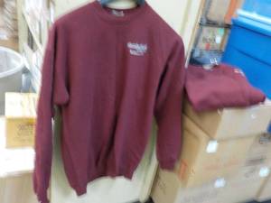 lot 54 image: 2X Large Maroon Sweatshirts...