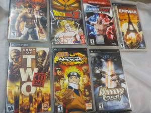 lot 67 image: PSP Games...