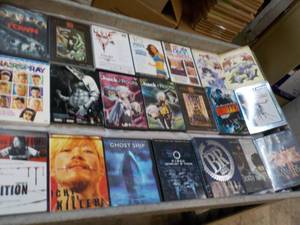 lot 76 image: DVDs...