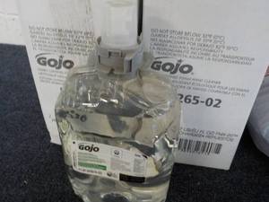 lot 103 image: 4 x 2 Liter Jugs GOJO Hand Cleaner...