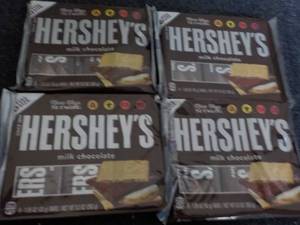 lot 136 image: 4 x 6 packs Hershey Full Size Candy Bars