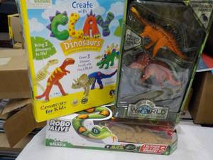 lot 170 image: Dinosaur Toys...