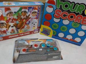 lot 173 image: Four Score, Monster Jam and Puzzle...