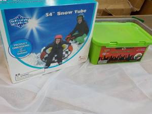 lot 176 image: Ultimate Slime Kit and Snow Tube...