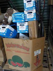 lot 228 image: Pallet of Unclaimed, Overstock and Food