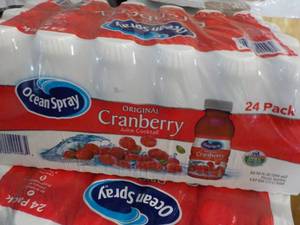 lot 262 image: 24 pack Ocean Spray Cranberry Juice...