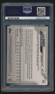 lot 22A image: Luis Robert RC PSA Graded 10 Gem Mint 2020 Topps Complete Set #392 Rookie Baseball Card