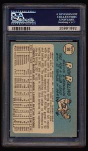 lot 13B image: 1965 Topps Rich Rollins #90 PSA Graded 8 NM-MT Vintage Minnesota Twins Baseball Card