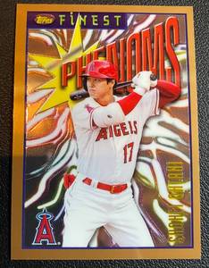 lot 88A image: Shoehei Ohtani 2023 Topps Finest Phenoms #57 Baseball Card