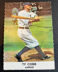 lot 111A image: 1961 Golden Press #25 Ty Cobb Vintage Baseball Card