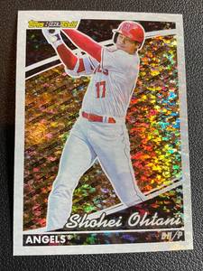 lot 161A image: Shohei Ohtani 2022 Topps Black Gold #BG-1 Baseball Card