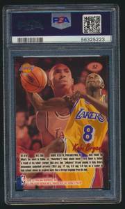 lot 10C image: Kobe Bryant RC PSA Graded 7 NM 1996 Fleer Ultra #52 Rookie Basketball Card