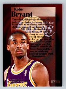 lot 30D image: Kobe Bryant 1997 -98 Fleer Rookie Rewind #3 Basketball Card