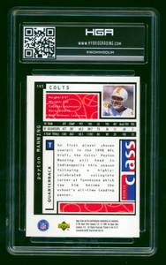 lot 3D image: 1998 Upper Deck Choice Peyton Manning #193 HGA 9