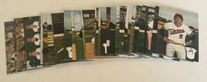 lot 71C image: Minnesota Twins 1983 Waite Park Press Complete Team Set - 36 Cards w Kent Hrbek, Bintage Baseball