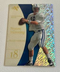 lot 22D image: Peyton Manning RC 1998 Skybox EX-2001 Rookie Football Card