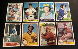 lot 40E image: 1978-1982 Baseball Rookies and Stars - Harold Baines RC, Lee Smith RC, Ozzie Smith 2nd Year, Jack Morris 2nd Year, Nolan Ryan, Robin Yount, Mike Schmidt, and More