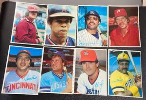 lot 56G image: 1980 Topps Giant Jumbo Vintage  Baseball 60 Card Complete Set- Tons of Stars and HOFs