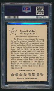 lot 23J image: Ty Cobb 1961 Golden Press #25 PSA 6 EX-MT Vintage Baseball Card
