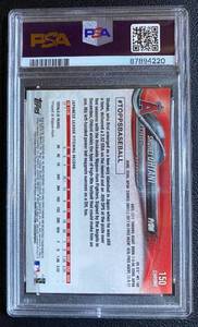 lot 1G image: Shohei Ohtani RC PSA 10 Gem Mint 2018 Topps Chrome #160 Rookie Baseball Card