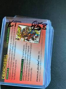 lot 85B image: X-Men 1995 Fleer Ultra Marvel - 51 Card Lot - Cyclops, Gambit, Professor X, Sabertooth, X-Man, Deadpool, Rogue, Nightcrawler and More