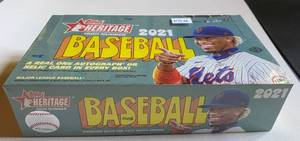 lot 5L image: 2021 Topps Heritage Baseball High Number Hobby Box - Factory Sealed Baseball Cards