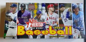 lot 10L image: 2022 Topps Heritage Hobby Box High Number - Factory Sealed Baseball Cards