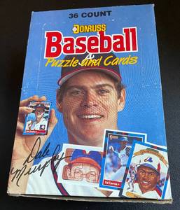 lot 45 image: 1988 Donruss 36 Pack Box of Sealed Baseball Cards