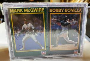 lot 60 image: Sealed Plastic Case of Hundreds of Baseball Cards