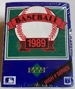 lot 70 image: 1989 Upper Deck Baseball Factory Sealed High # Series Card Set